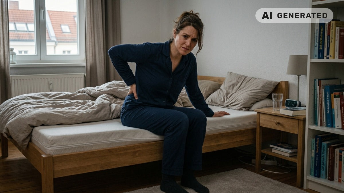 Rückenschmerzen durch die Matratze: Symptome erkennen & endlich schmerzfrei schlafen