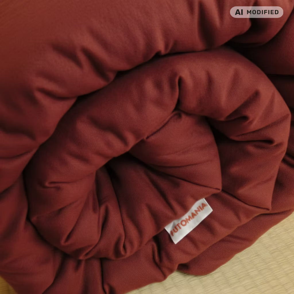 Futon in weinrot #ki