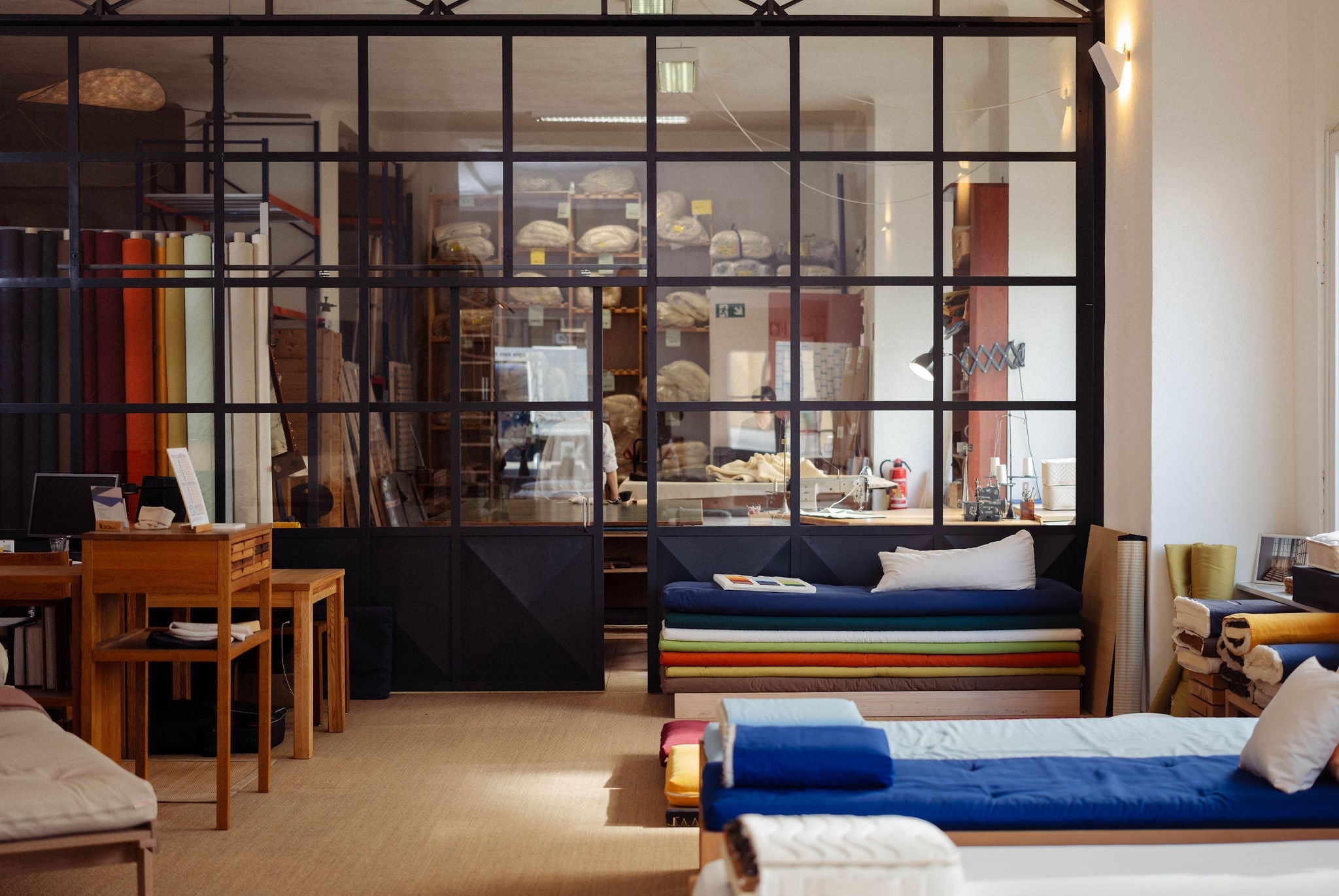 Futons aus Naturmaterialien