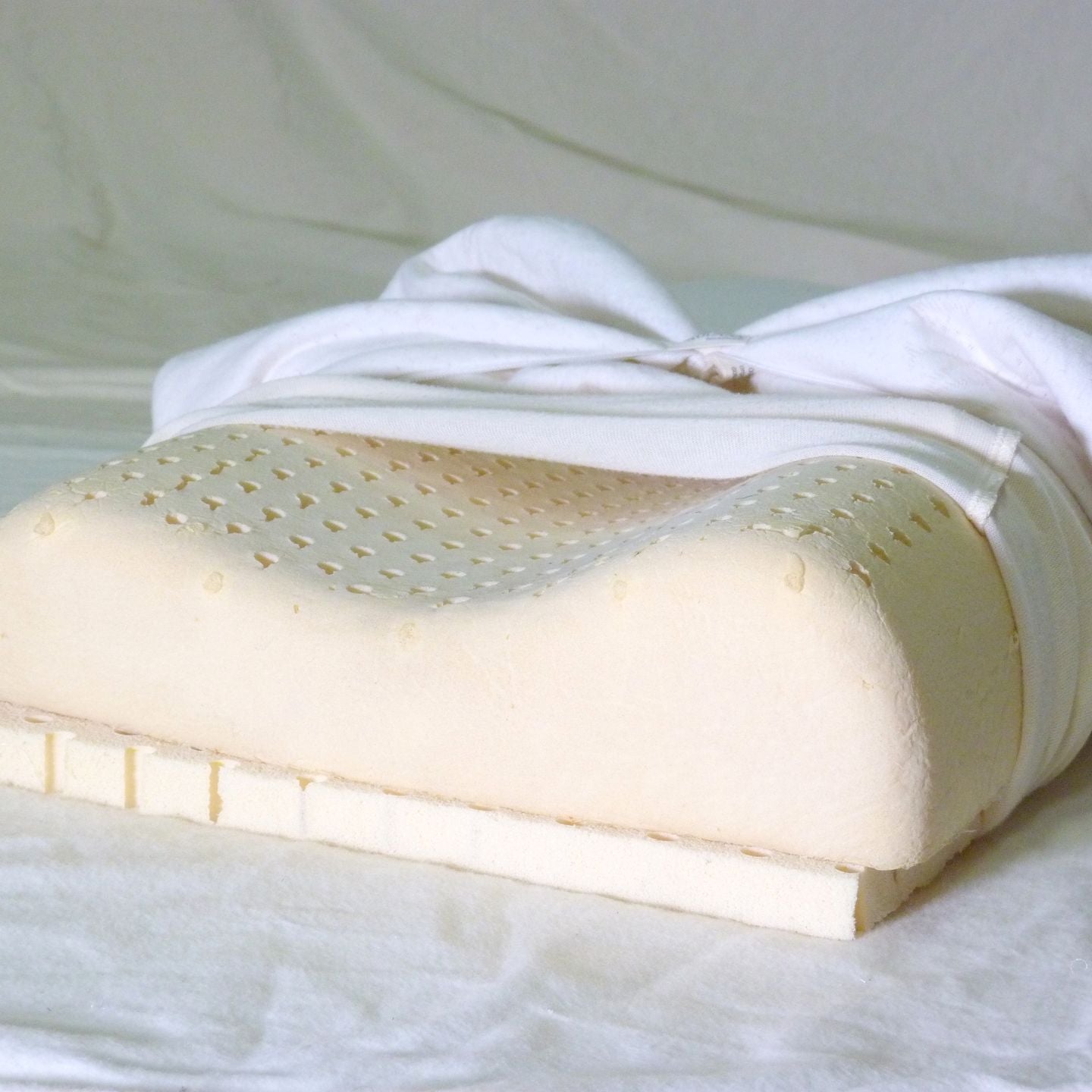 Nackenstütz-Kissen aus Naturlatex