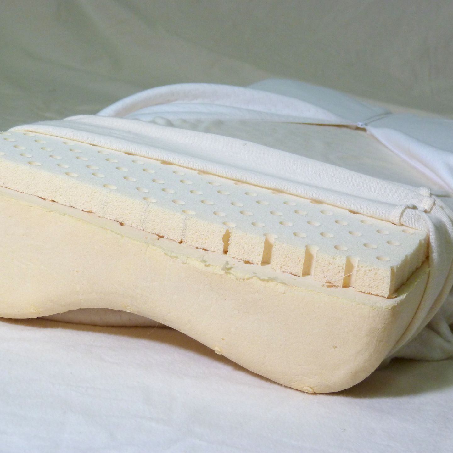 Nackenstütz-Kissen aus Naturlatex