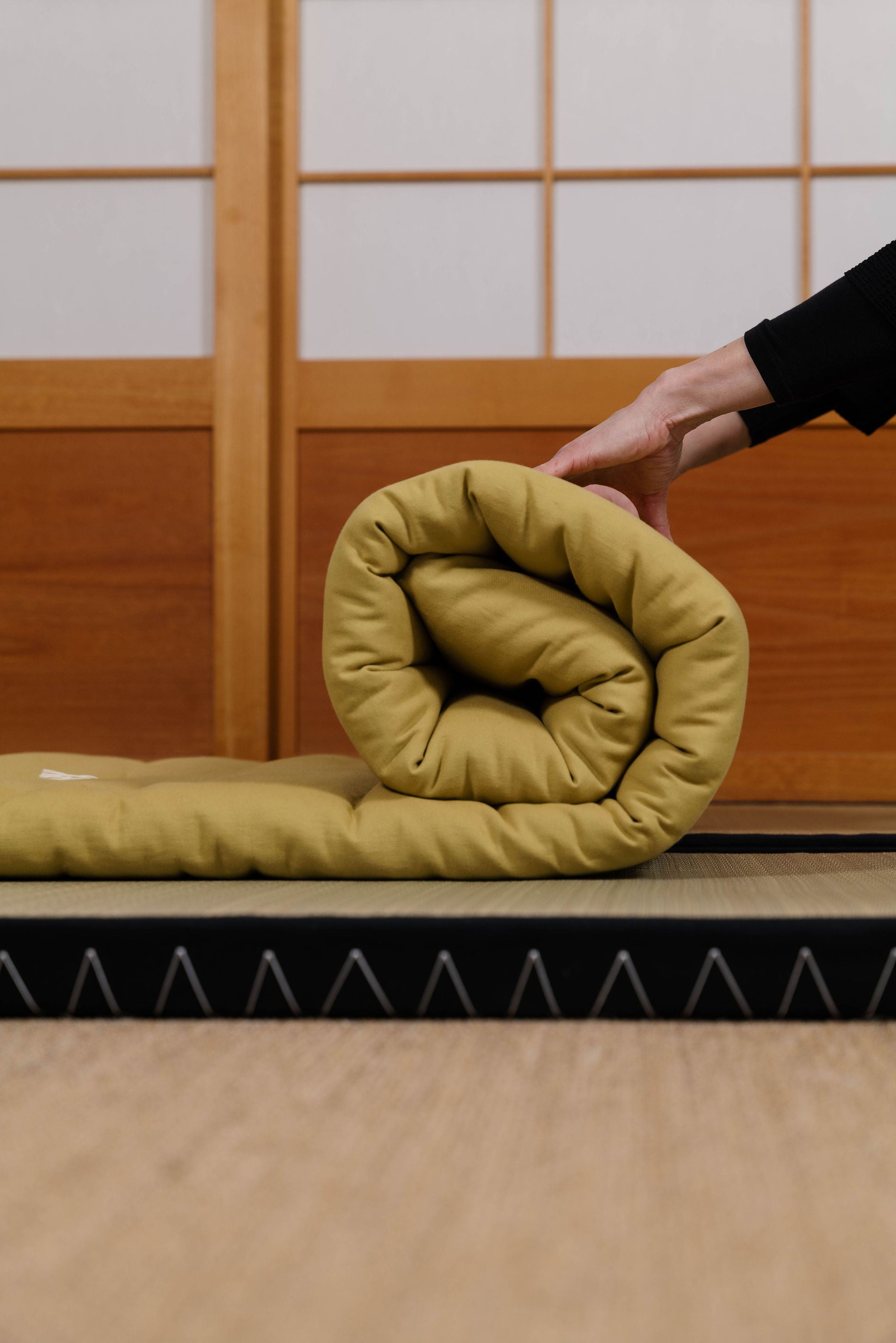 Rosshaar Futon 4cm – stabil und fest – made in Berlin