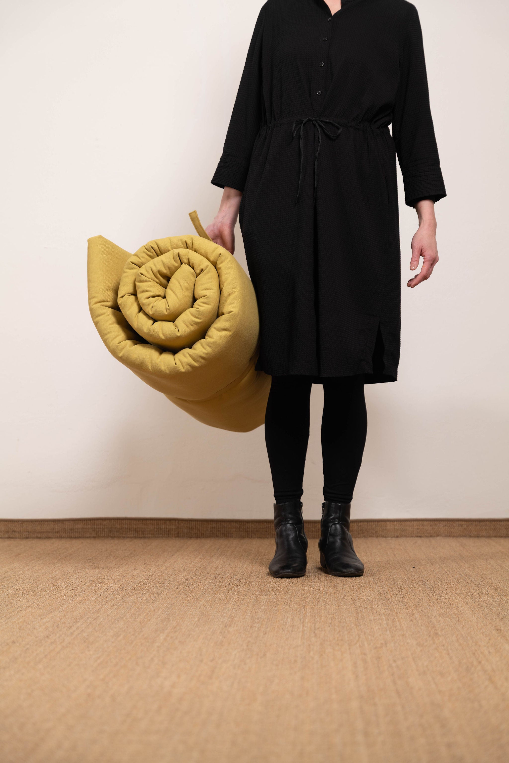 Rosshaar Futon 4cm – stabil und fest – made in Berlin