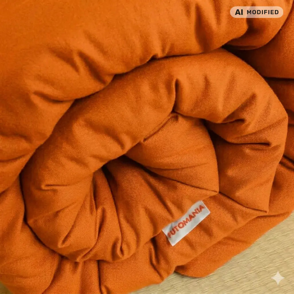 Futon in Terracotta #ki